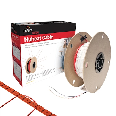 Nvent Multi-Conductor Cable, 20 to 30 AWG, 2 C, Red, PVC, 120V, 98 ft FG0604